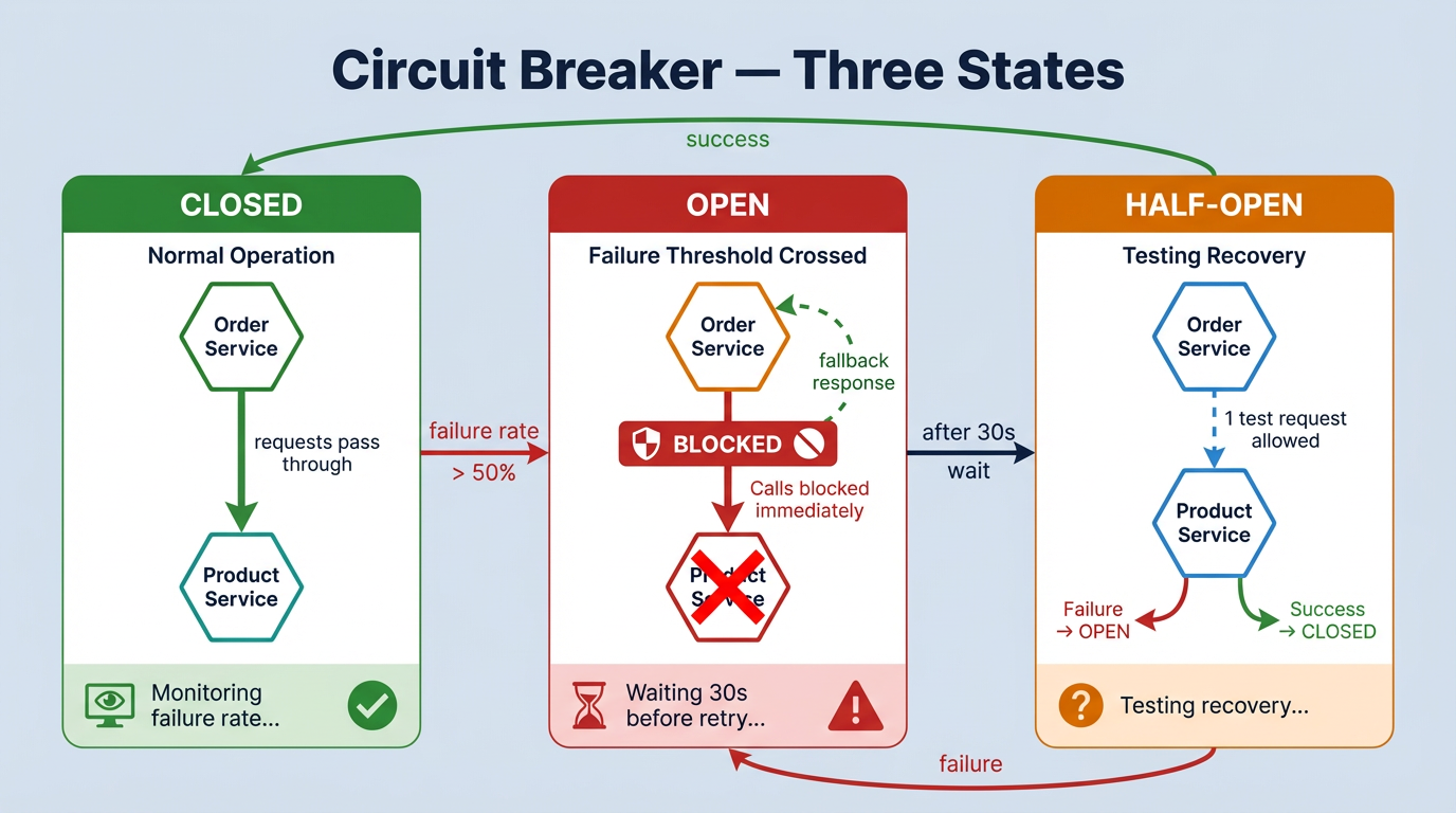 Circuit Breaker — Three States