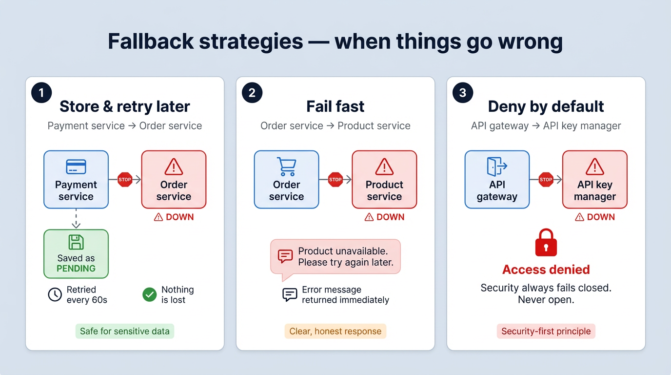 Fallback Strategies — When Things Go Wrong